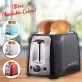 Brentwood® 2-Slice Cool-Touch Toaster with Extra-Wide Slots (Black)