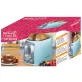 Brentwood® Cool-Touch 2-Slice Toaster with Extra-Wide Slots, Blue