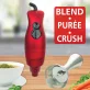Brentwood® 2-Speed 200-Watt Corded Hand Blender (Red)