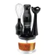 Brentwood® 2-Speed Hand Blender and Food Processor with Balloon Whisk, Black