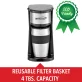 Brentwood® 700-Watt Portable Single-Serve Coffee Maker with 14-Oz. Travel Mug