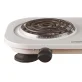 Brentwood® 1,500-Watt Double Electric Burner (White)