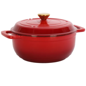 Cast Iron 6QT Cooking Pot