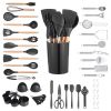 50 PCS Kitchen Cooking Utensils Set Silicone Spatula Spoon Tools Heat Resistant