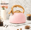 SDW215A3L Pink water drop pattern kettle