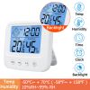 New LCD Digital Temperature Baby Room Humidity Meter Backlight Home Indoor Electronic Hygrometer Thermometer Weather Station